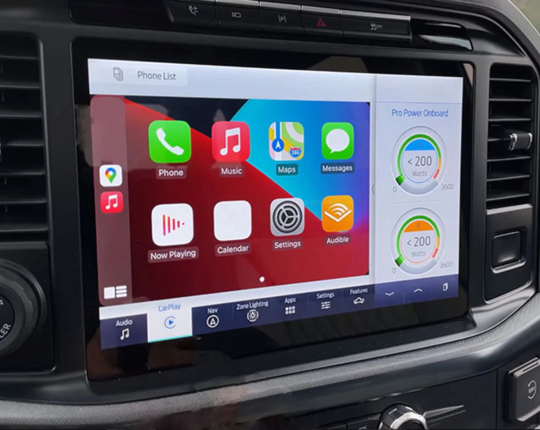 Ford’s Factory Navigation and Apple CarPlay: The Superior Choice Over Aftermarket Alternatives
