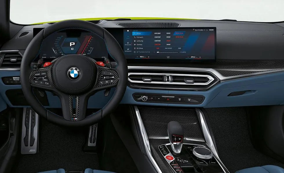 A Glimpse at Tomorrow’s Cockpit: BMW M4 and 4-Series Get High-Tech Screen Upgrade