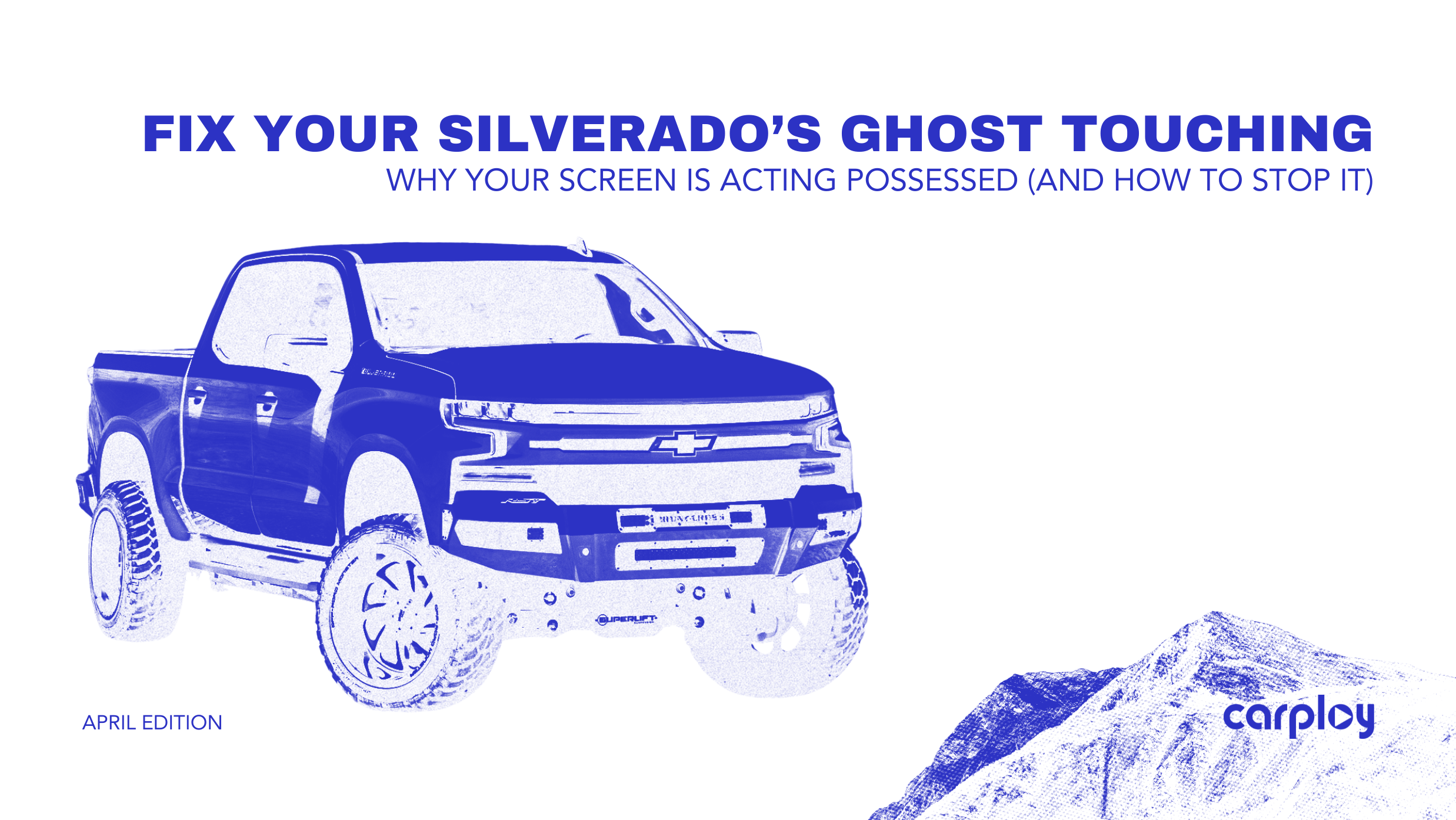 Fix Your Chevy Silverado’s "Ghost Touching": Why Your Screen Is Acting Possessed