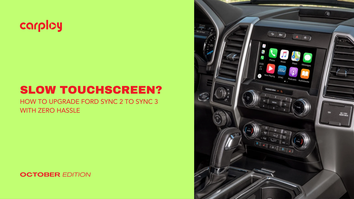 Slow Touchscreen? How to Upgrade Ford Sync 2 to Sync 3 with Zero Hassle