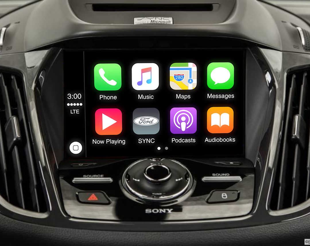 2013-2015 Ford C-MAX Sync 2 to Sync 3 with Apple CarPlay and
