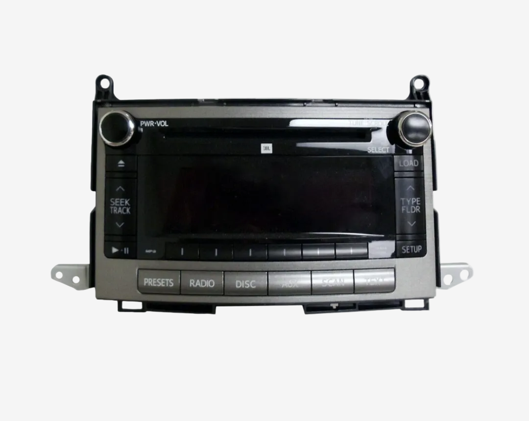 2009-2011 Toyota Venza JBL Radio MP3 6 CD Changer 861200T070