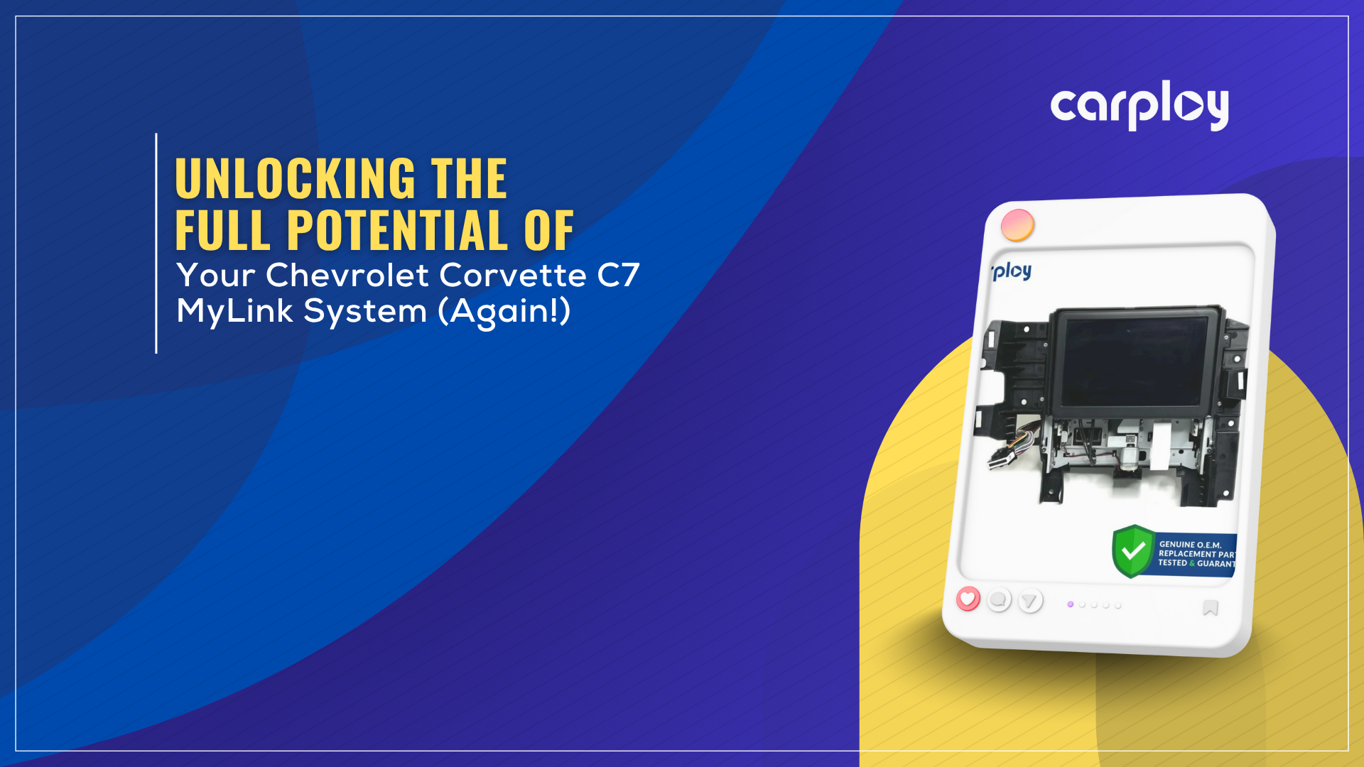 Unlocking the Full Potential of Your Chevrolet Corvette C7 MyLink System (Again!)