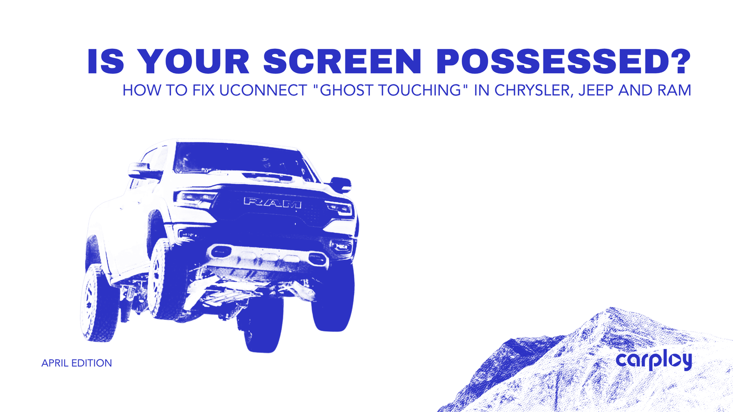 Is Your Screen Possessed? How to Fix Uconnect "Ghost Touching" in Chrysler, Jeep, and RAM