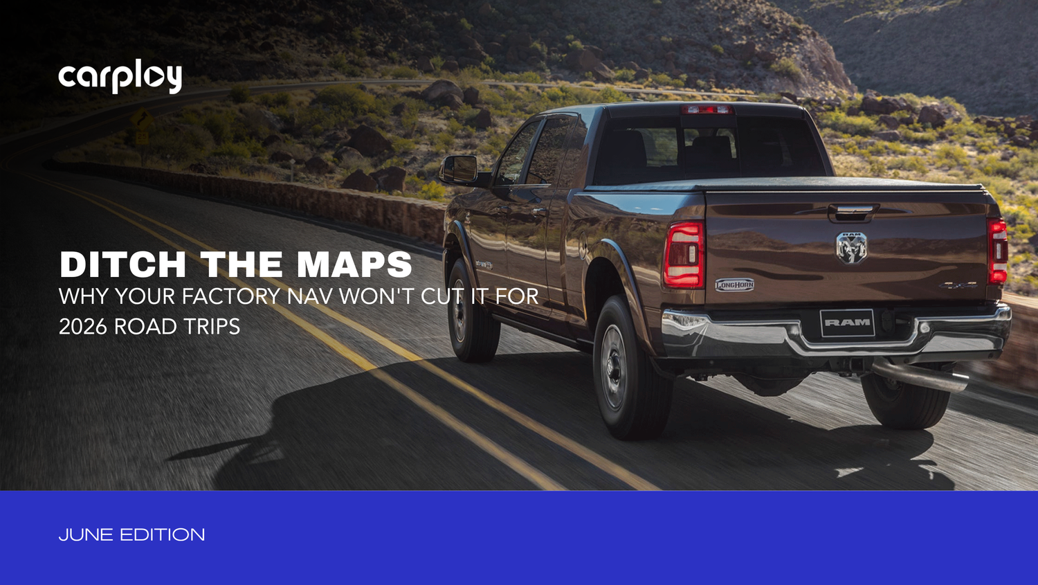 Ditch the Maps: Why Your Factory Nav Won't Cut It for 2026 Road Trips