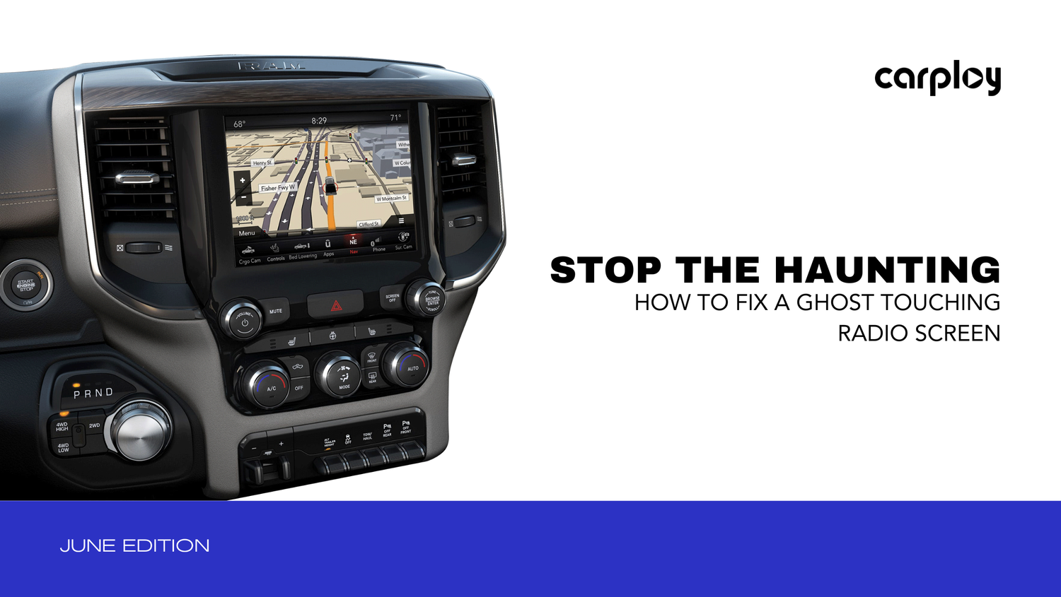 Stop the Haunting: How to Fix a Ghost Touching Radio Screen
