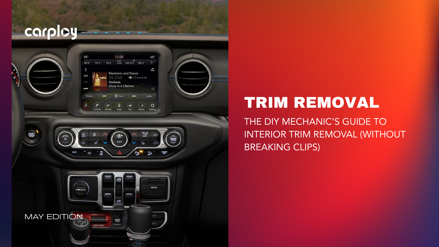The DIY Mechanic’s Guide to Interior Trim Removal (Without Breaking Clips)