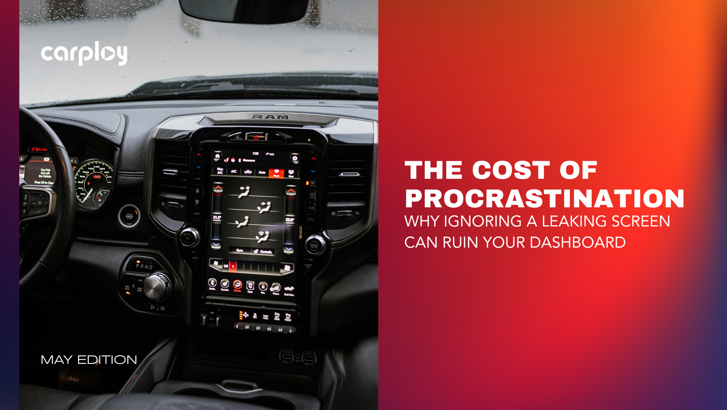 The Cost of Procrastination: Why Ignoring a Leaking Screen Can Ruin Your Dashboard