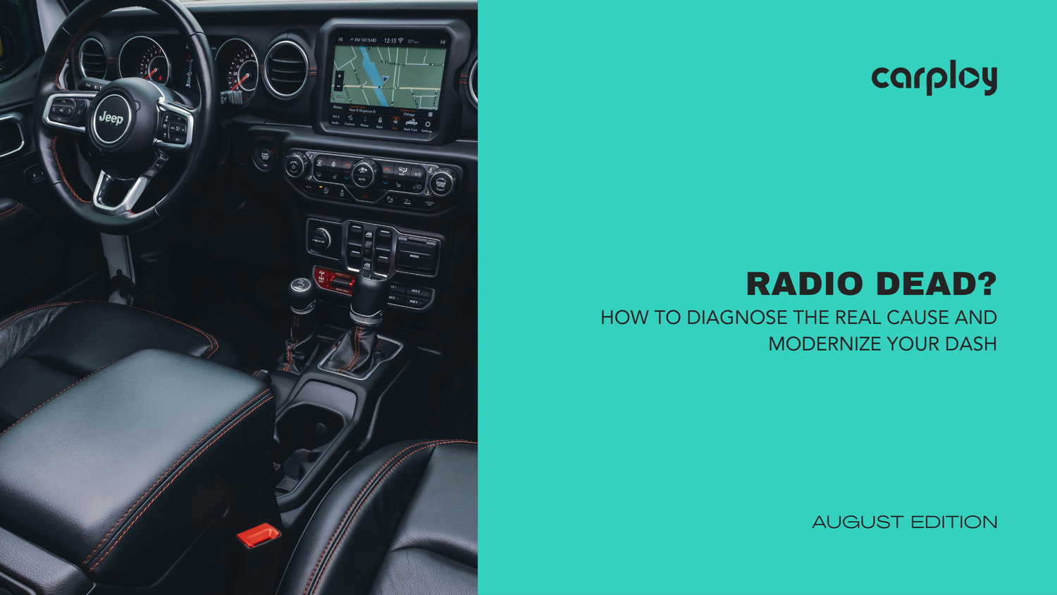 Radio Dead? How to Diagnose the Real Cause and Modernize Your Dash