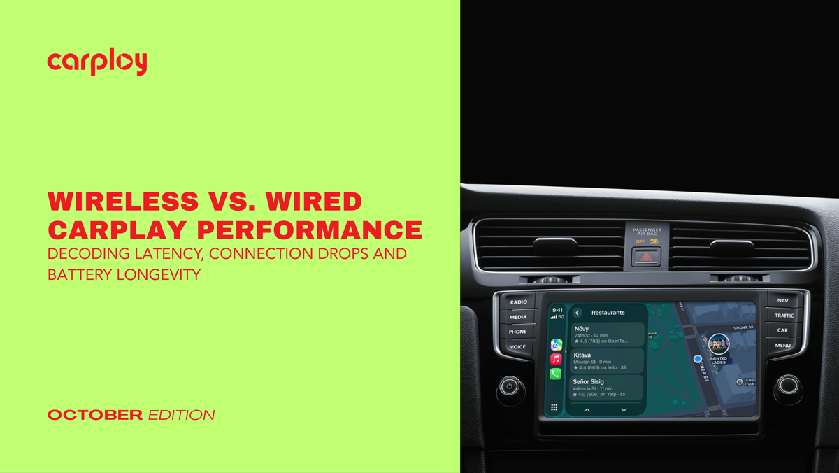 Wireless vs. Wired CarPlay Performance: Decoding Latency, Connection Drops and Battery Longevity