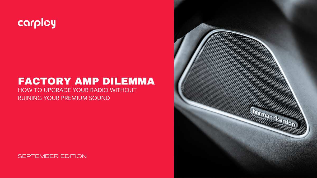 Factory Amp Dilemma: How to Upgrade Your Radio Without Ruining Your Premium Sound