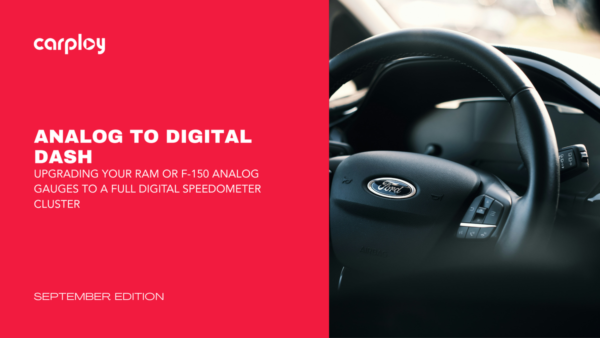 Analog to Digital Dash: Upgrading Your RAM or F-150 Analog Gauges to a Full Digital Speedometer Cluster