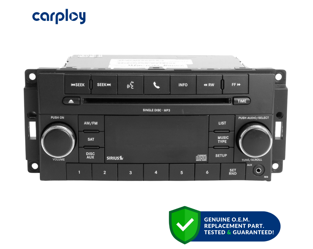 CHS1075 Mopar RES 130S CD Player Featuring SiriusXM Radio – Low Sp