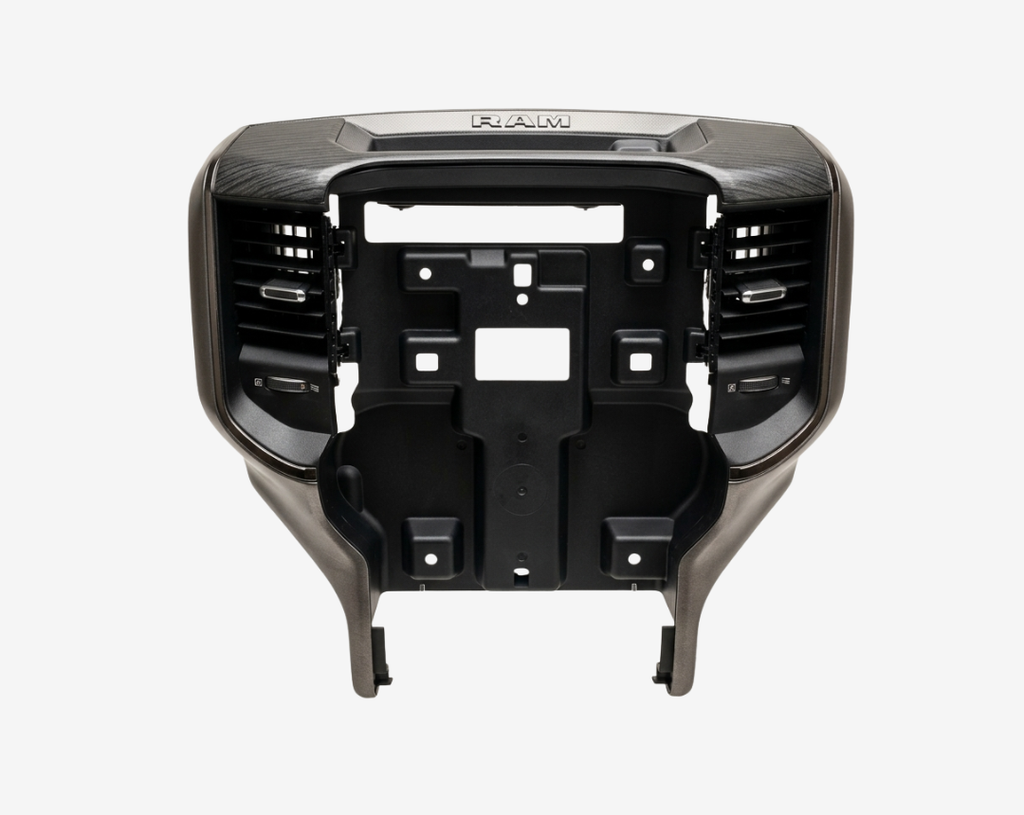 12" Ram Truck Screen Bezel Shroud W/AC Vents