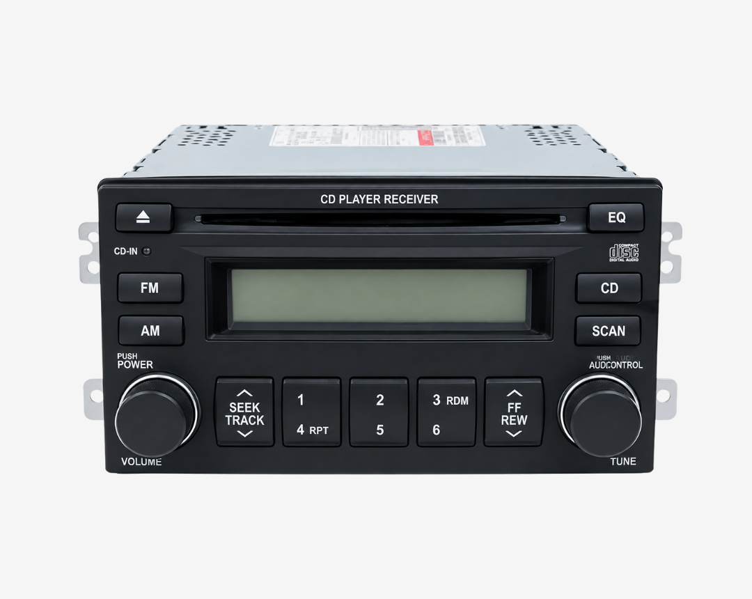 2006 - 2007 Hyundai Entourage/Kia Sedona AM/FM Radio with Single-Disc CD Receiver