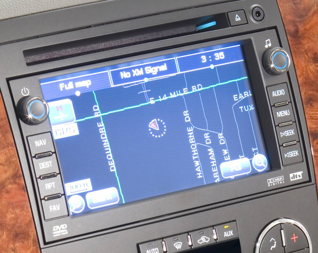 2007-2009 Chevrolet Suburban Factory GPS Navigation Radio