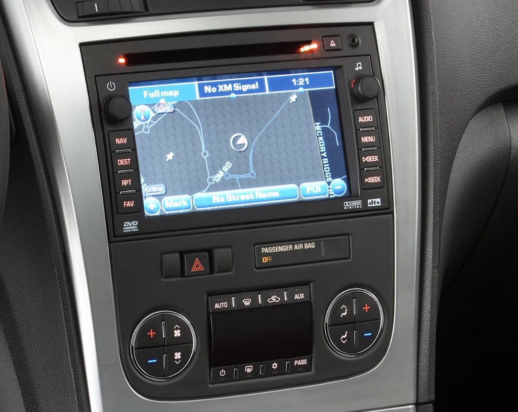 Autoradio GPS d'origine pour GMC Acadia 2010-2012
