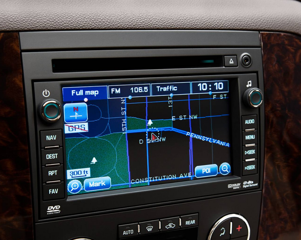 Autoradio GPS d'origine pour GMC Yukon 2007-2009
