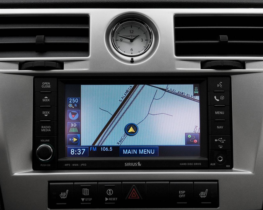 2007-2010 Chrysler Sebring GPS Navigation RER 730N Radio