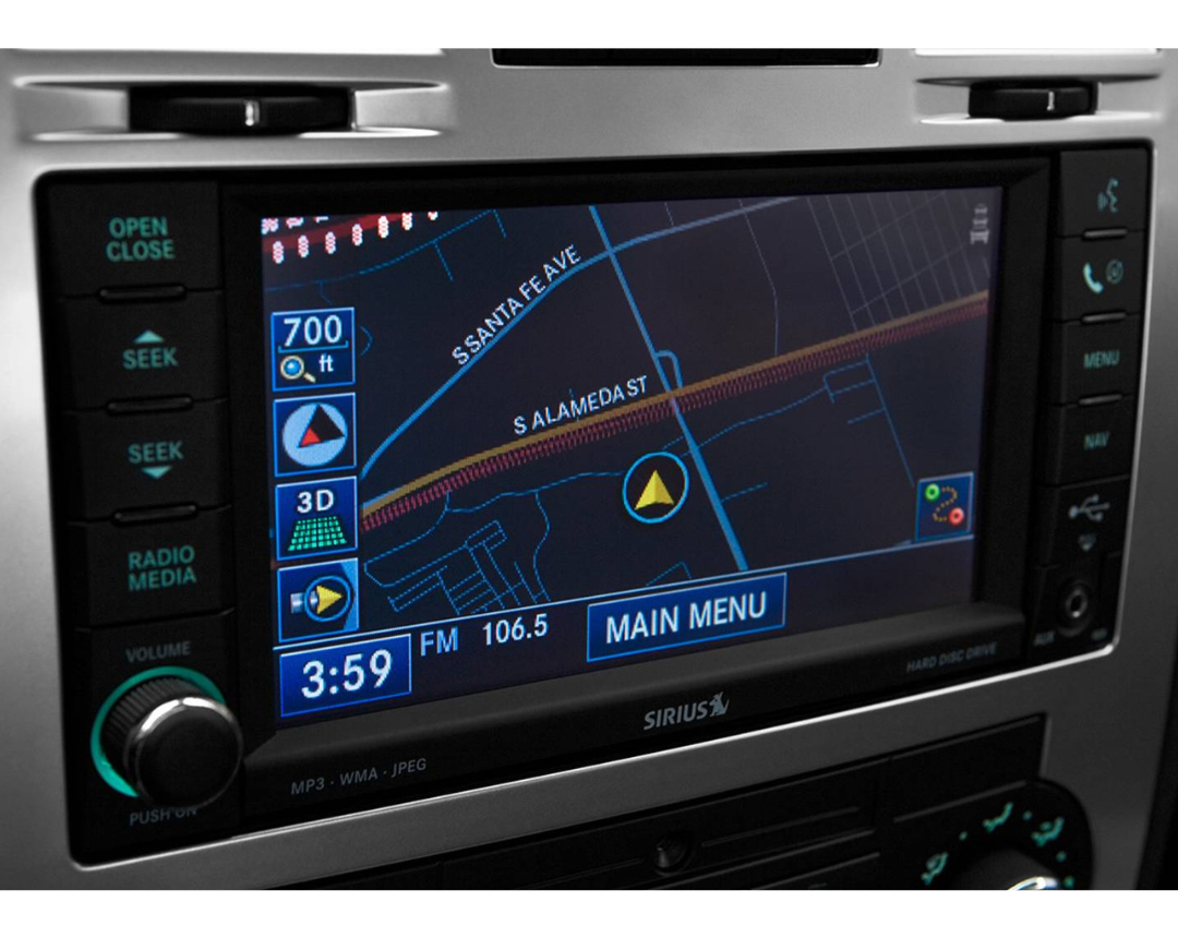 2008-2010 Chrysler 300 GPS Navigation RER 730N Radio