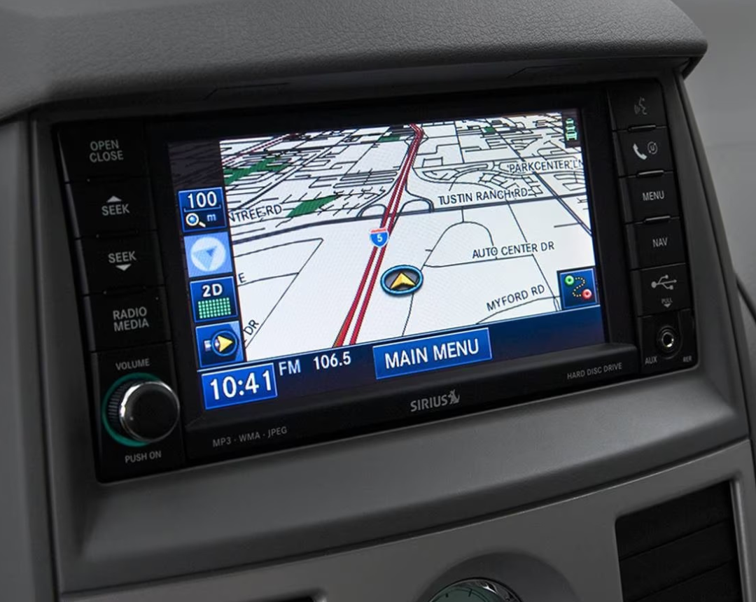 2008-2010 Chrysler Town & Country GPS Navigation RER 730N Radio