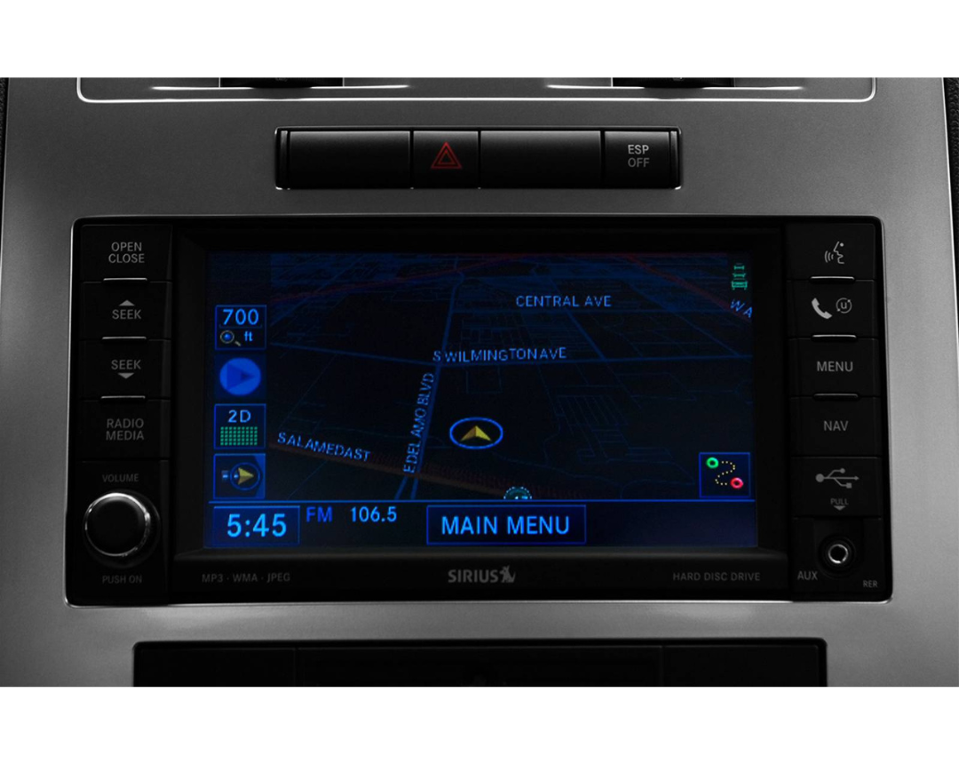 2008-2010 Dodge Charger GPS Navigation RER 730N Radio