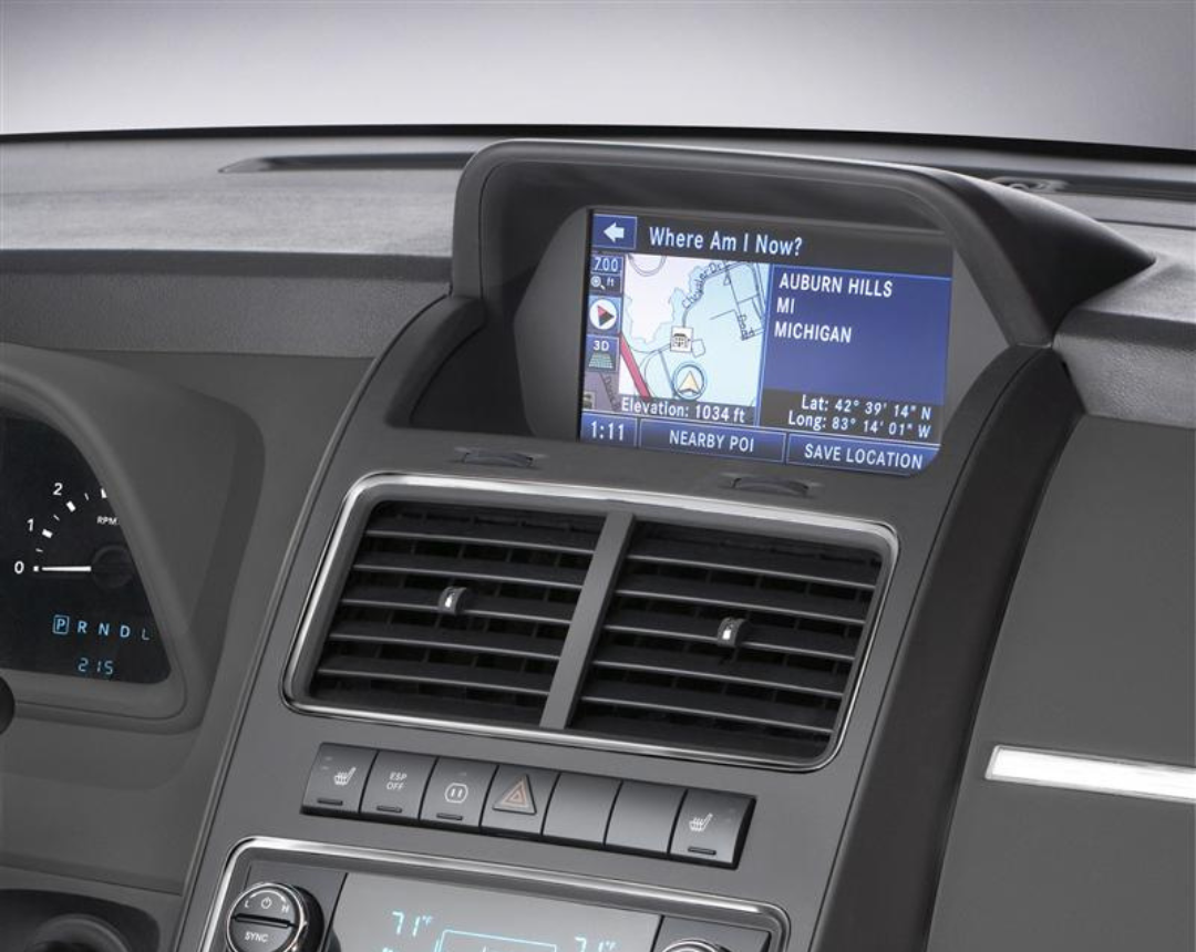 2008-2010 Dodge Journey GPS Navigation RER 730N Radio
