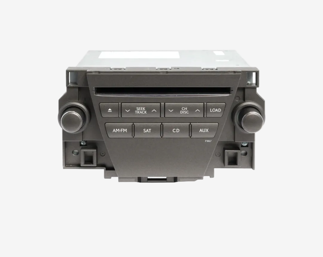 TYS1105 2010-2012 Lexus ES350 AM FM Radio Single Disc CD Player P1867 86120-33E50 OPT