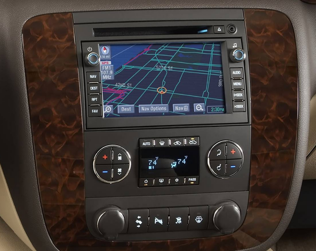 Autoradio GPS d'origine pour GMC Sierra 2500/3500 HD (2010-2014)