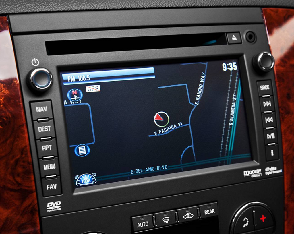 Autoradio GPS d'origine pour Chevrolet Tahoe 2010-2014