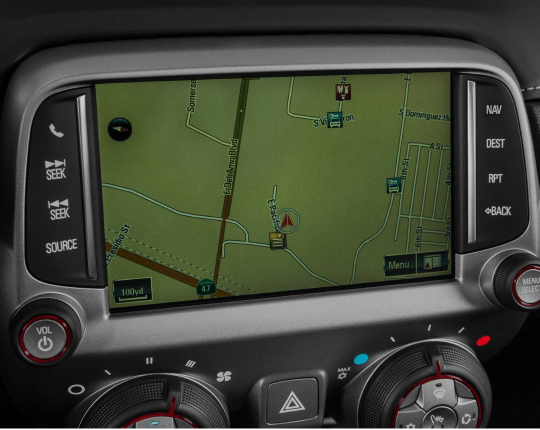 2010-2015 Chevrolet Camaro MyLink® GPS Navigation Radio Upgrade