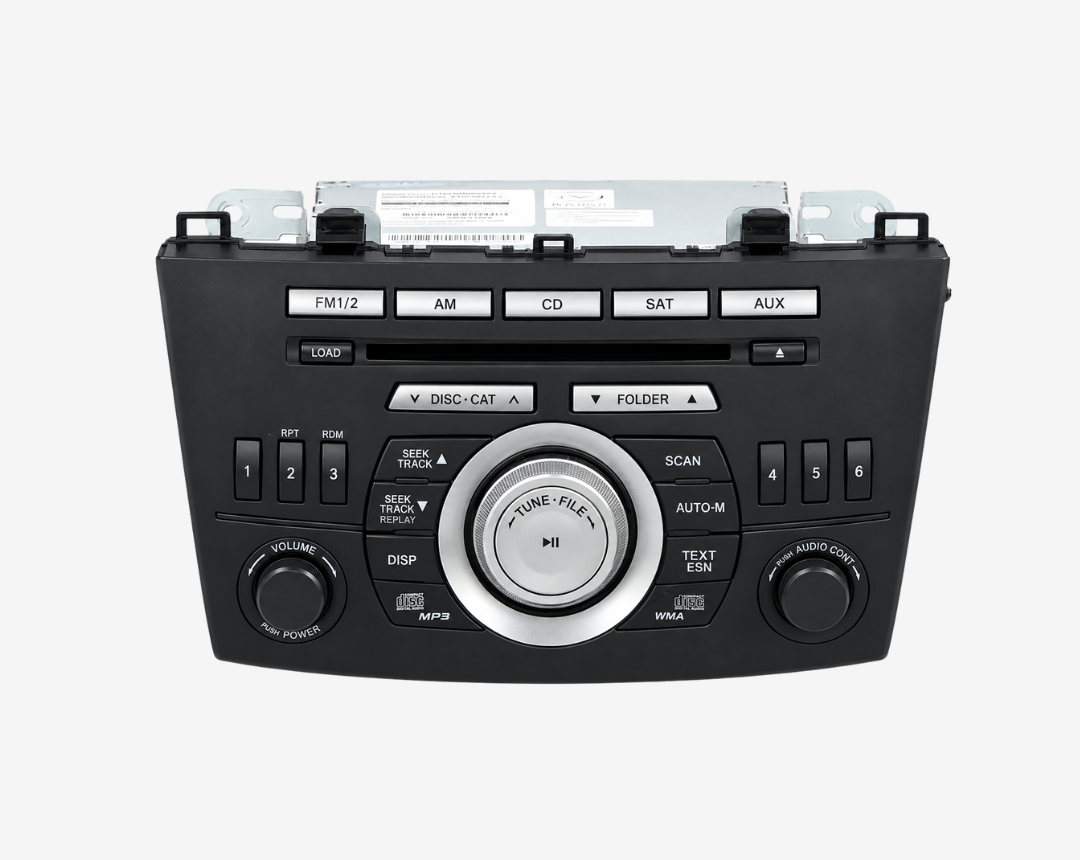 2010 Mazda 3 MP3 AM/FM Radio Receiver 6-Disc CD With Satellite OEM