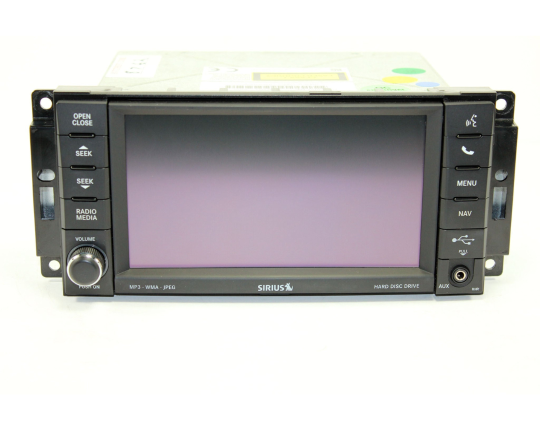 Mopar RHR 730N Navigation MyGIG Touchscreen Radio – High Sp Blue LED