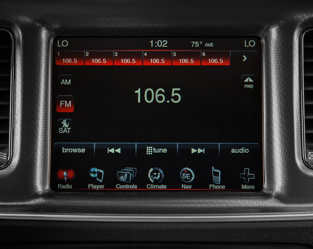 2011-2014 Dodge Charger GPS Navigation RB5 8.4N Radio