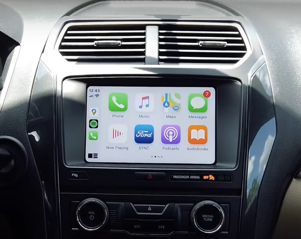 2011-2019 Ford Explorer 4" to 8" Sync 3 with Apple CarPlay and Android Auto Upgrade