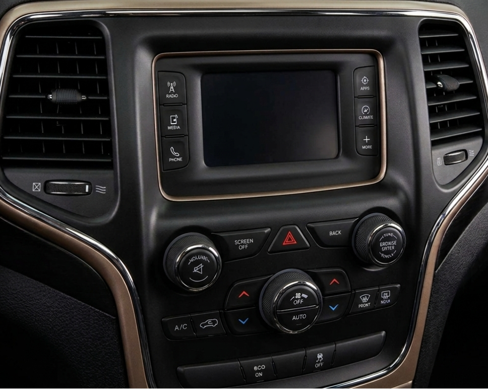 2011-2022 Jeep Grand Cherokee 5-inch RA2 Sirius XM Radio