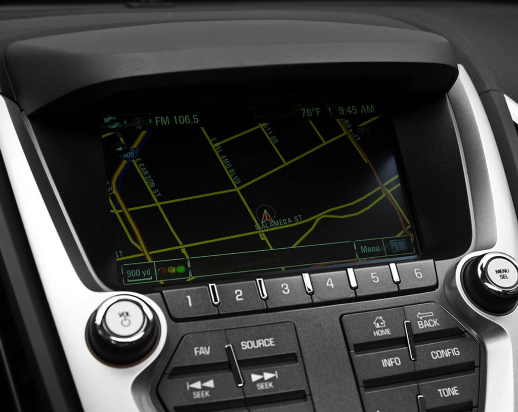 Mise à niveau du système de navigation GPS IntelliLink® pour GMC Terrain 2012-2017