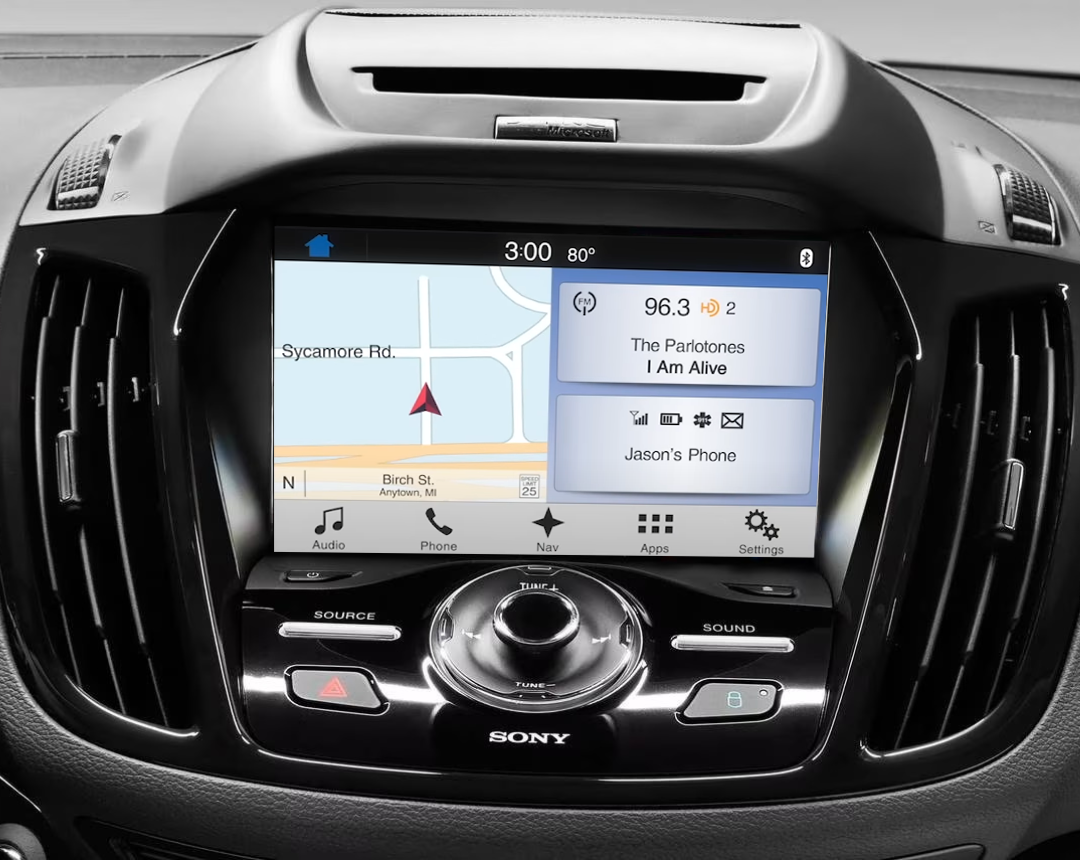 2013-2015 Ford Escape Sync 2 to Sync 3 with Apple CarPlay and Android Auto Upgrade