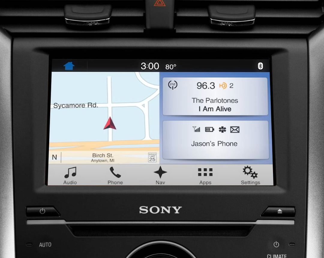 2017-2020 Ford Fusion GPS Navigation Upgrade for Sync 3