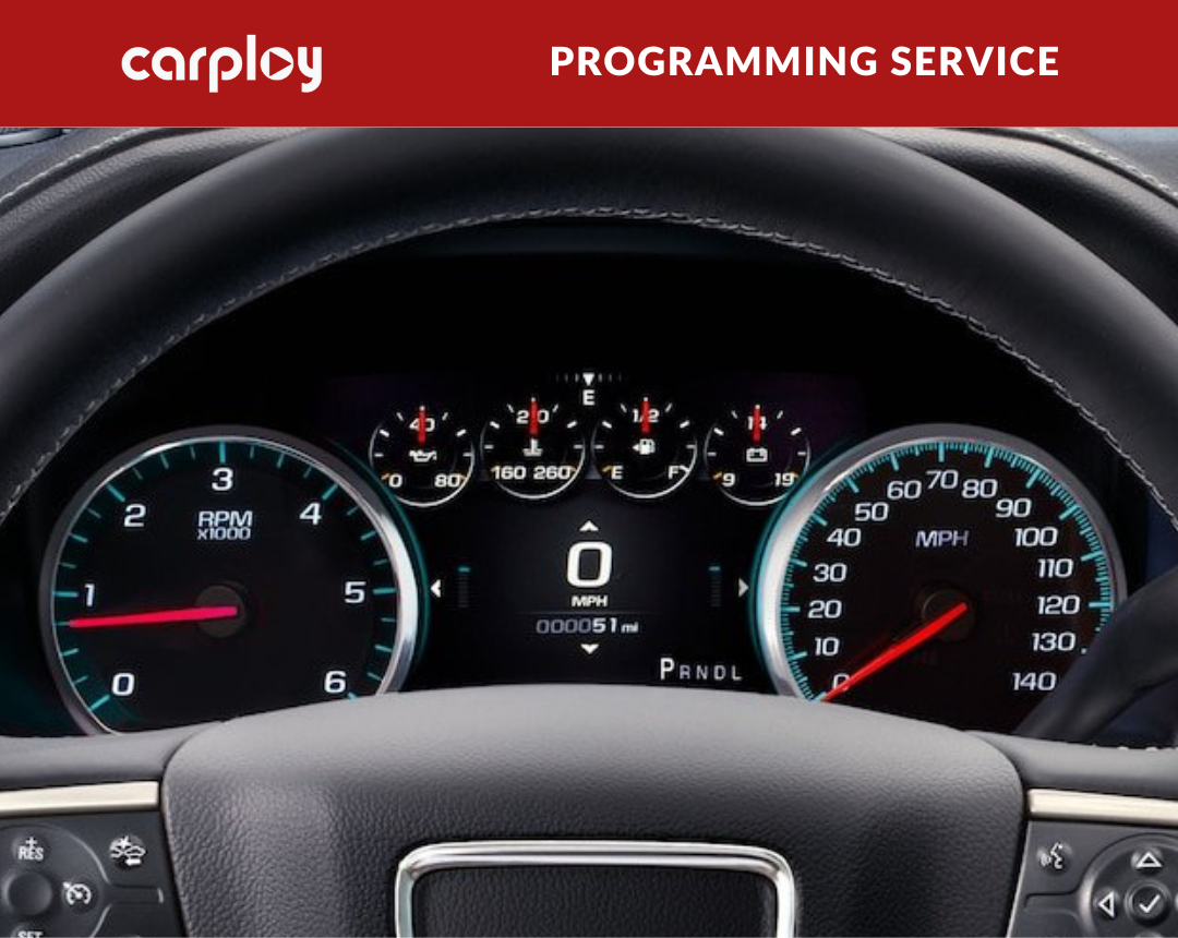 Programing Vt Instrument Cluster 2014-2019 GMC Sierra Speedometer Cluster - Programming Service – CarPlayNav