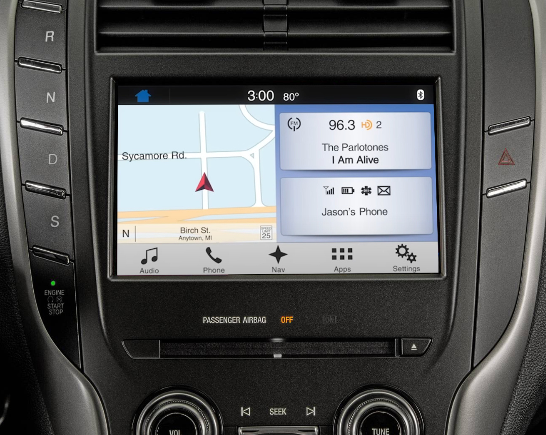 Lincoln MKC 2015: Actualización de Sync 2 a Sync 3 con Apple CarPlay y Android Auto