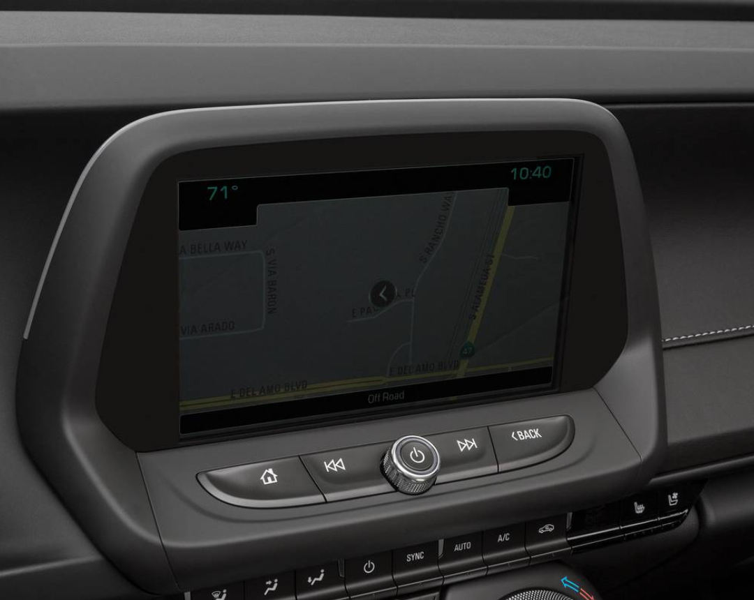2016-2018 Chevrolet Camaro MyLink® IO6 GPS Navigation Radio Upgrade