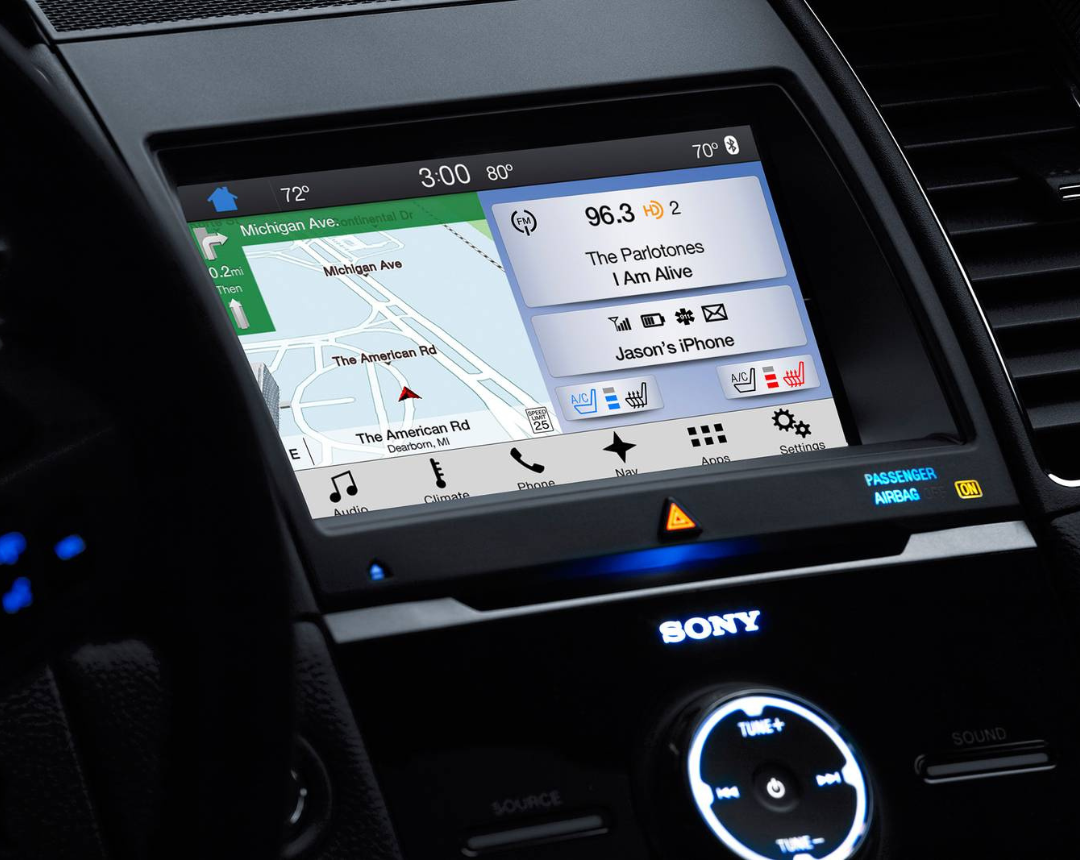 2016-2019 Ford Taurus GPS Navigation Upgrade for Sync 3