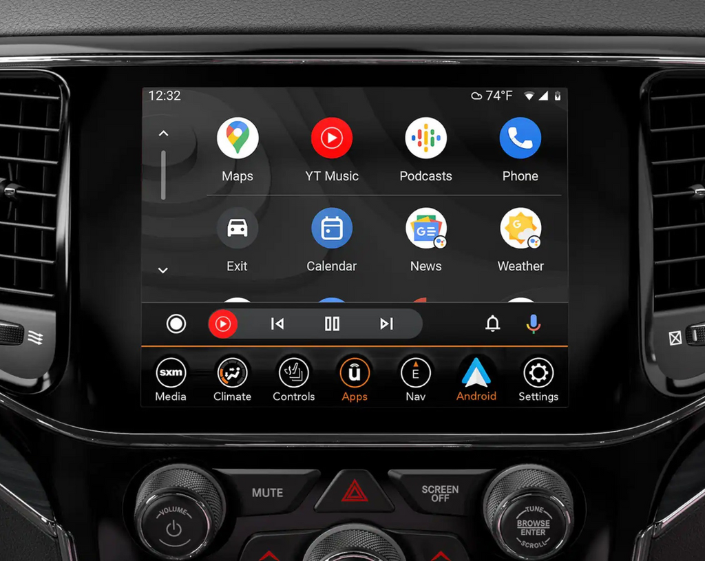 2016-2022 Jeep Grand Cherokee Uconnect 4C NAV with 8.4-Inch Display UAV Radio with Apple CarPlay & Android Auto