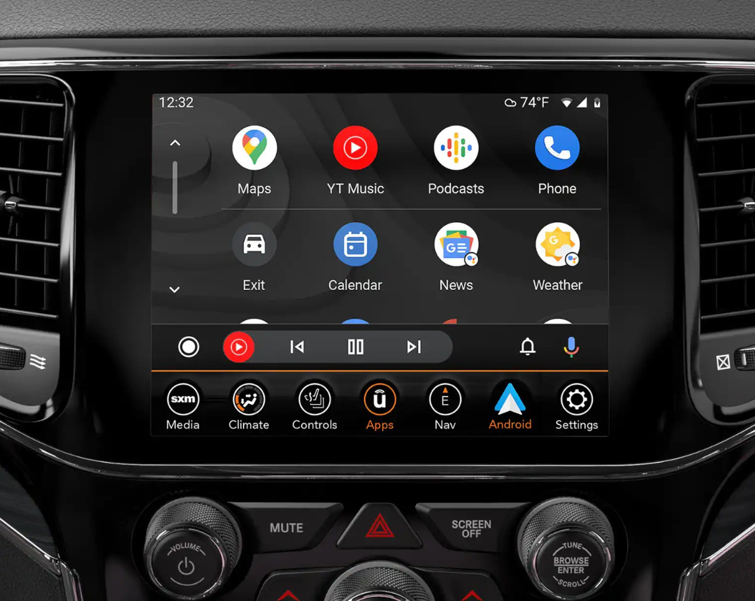 2016-2022 Jeep Grand Cherokee Uconnect 4C NAV with 8.4-Inch Display UAV Radio with Apple CarPlay