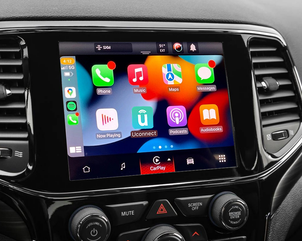 2016-2023 Jeep Grand Cherokee 8.4 Uconnect 5C GPS Navigation UBL Radio With Wireless Apple CarPlay & Android Auto Upgrade