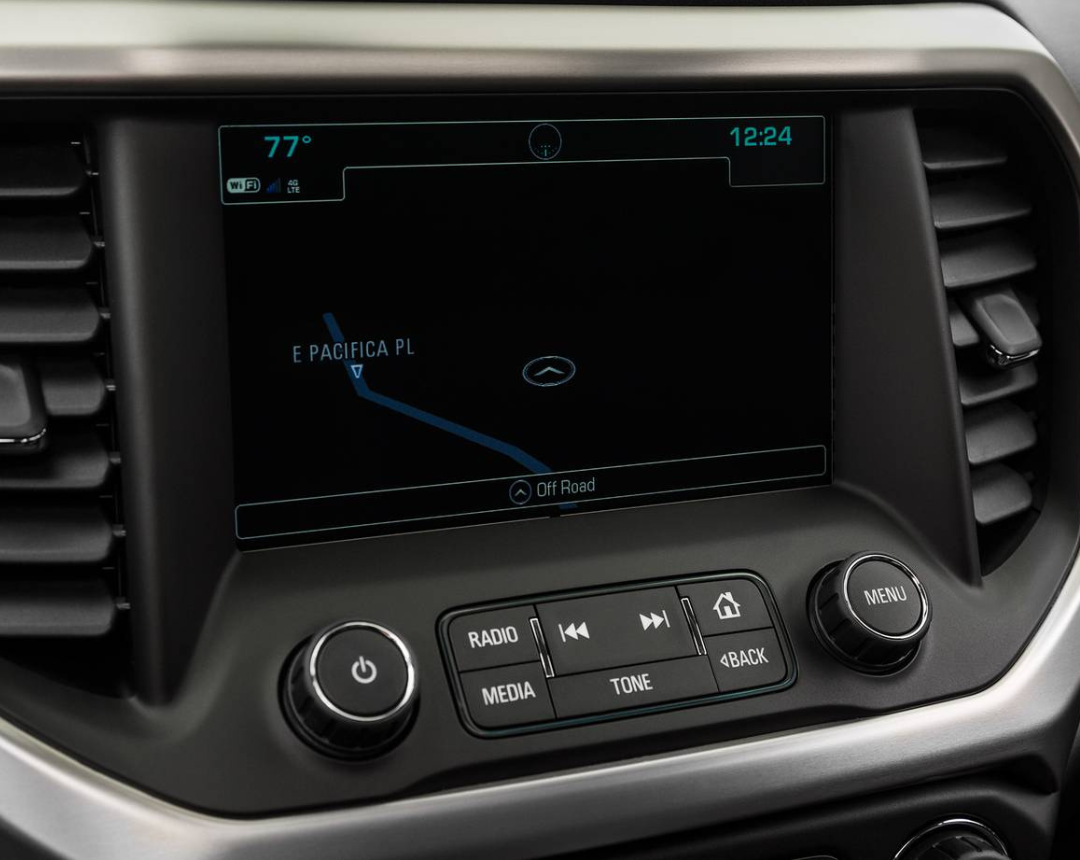 2017-2019 GMC Acadia IntelliLink® IO6 GPS Navigation Radio Upgrade