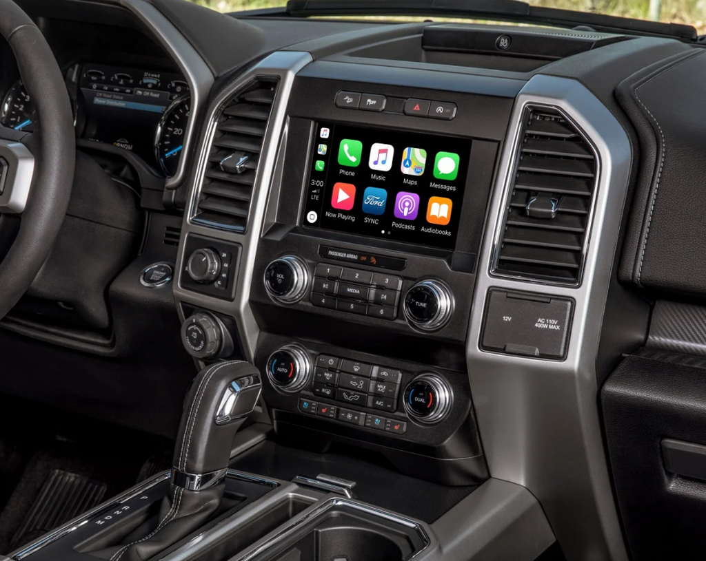 2015-2017 Ford F-150 4" to 8" Sync 3 with Apple CarPlay and Android Auto Upgrade