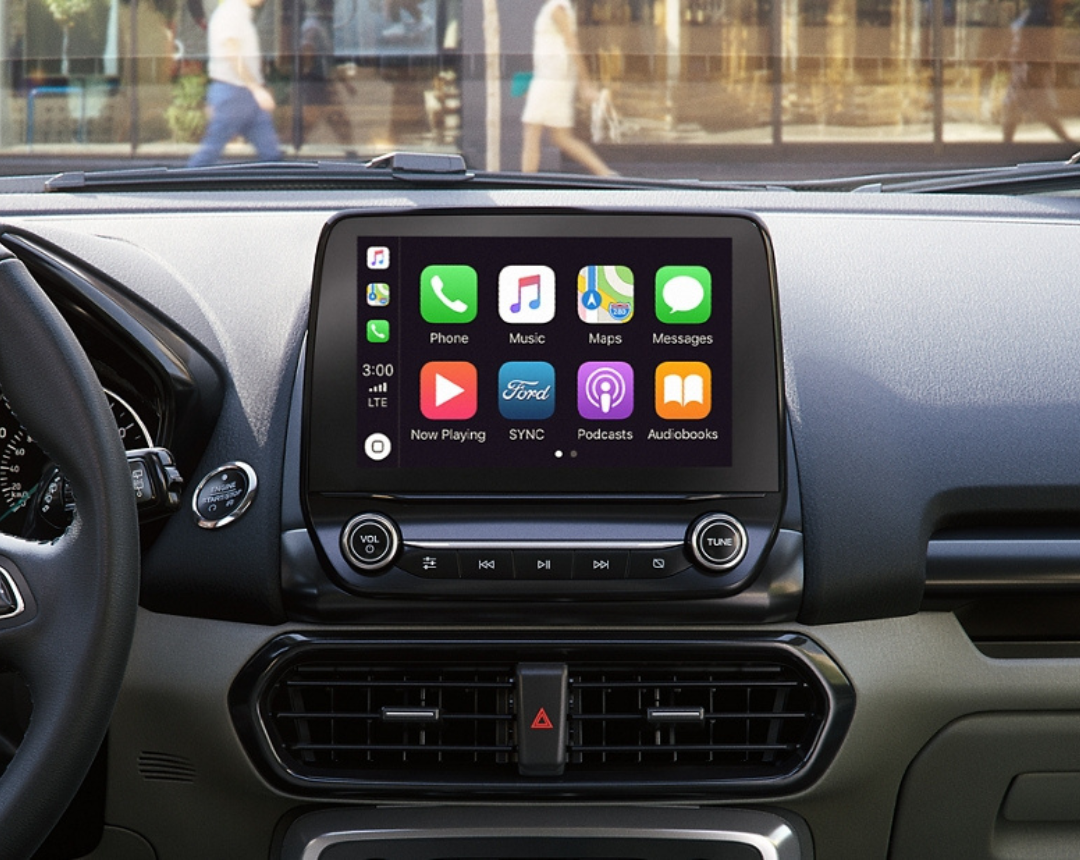 2018-2022 Ford EcoSport 4 to 8 Sync 3 with Apple CarPlay and Android Auto Upgrade