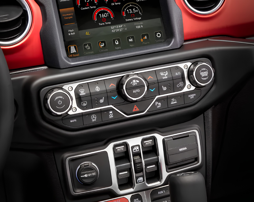 2018-2023 Jeep Wrangler JL and Gladiator JT HVAC Climate Control Upgrade Kit
